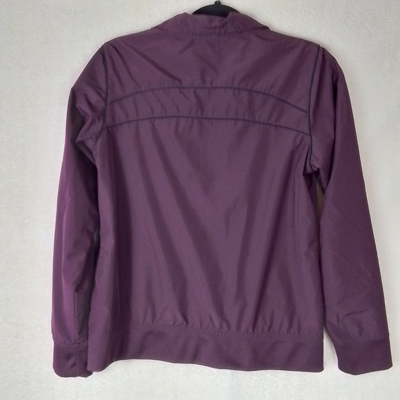 Champion Track Jacket Windbreaker Size Medium in Purple - Picture 2 of 14